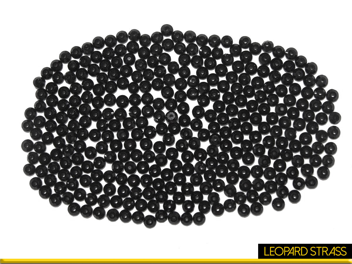 Nero Jet : Classico Strass da Cucire