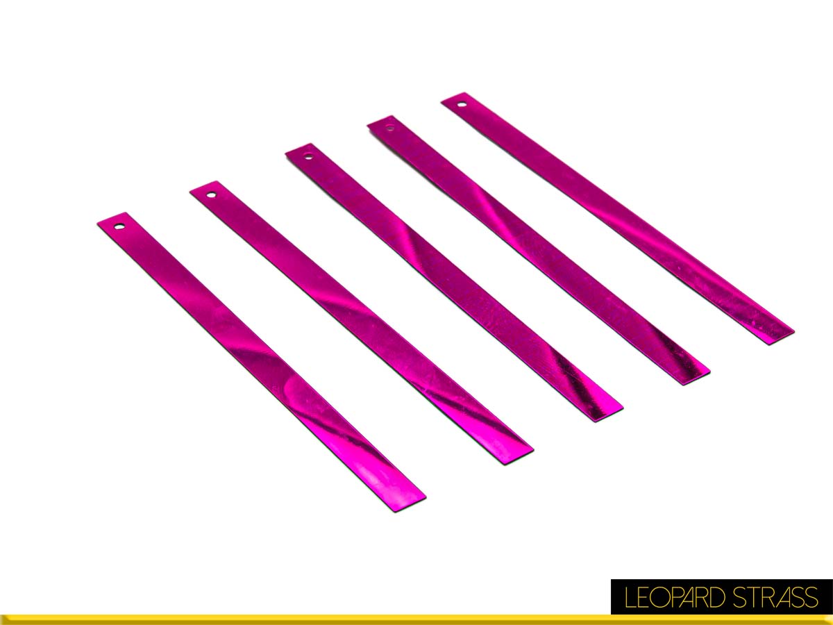 Paillettes : Baguette - Fucsia