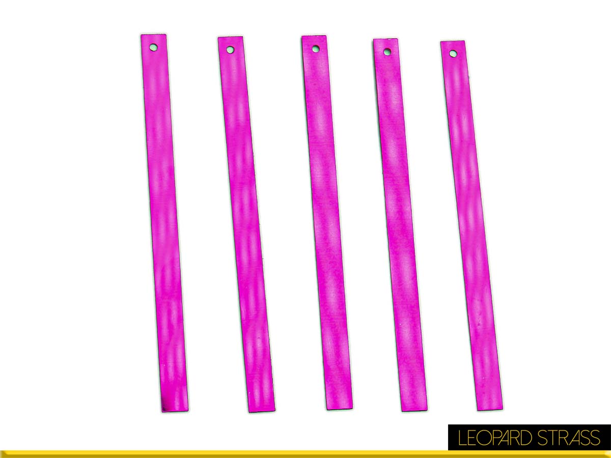 Paillettes : Baguette - Fucsia