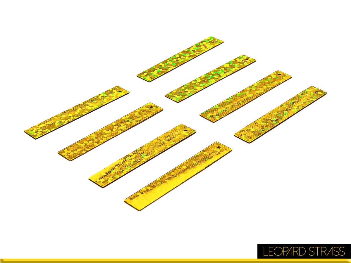 Paillettes : Baguette - Glitter Oro