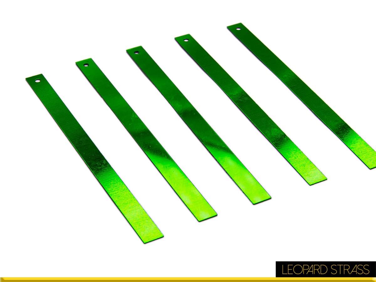Paillettes : Baguette - Verde