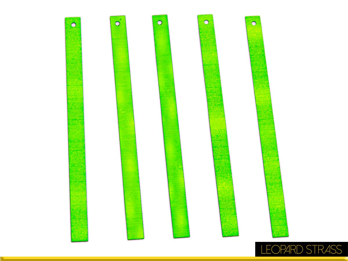 Paillettes : Baguette - Verde