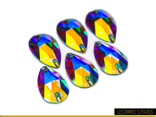 TEARDROP Strass Cristallo AB / LS-TDAB