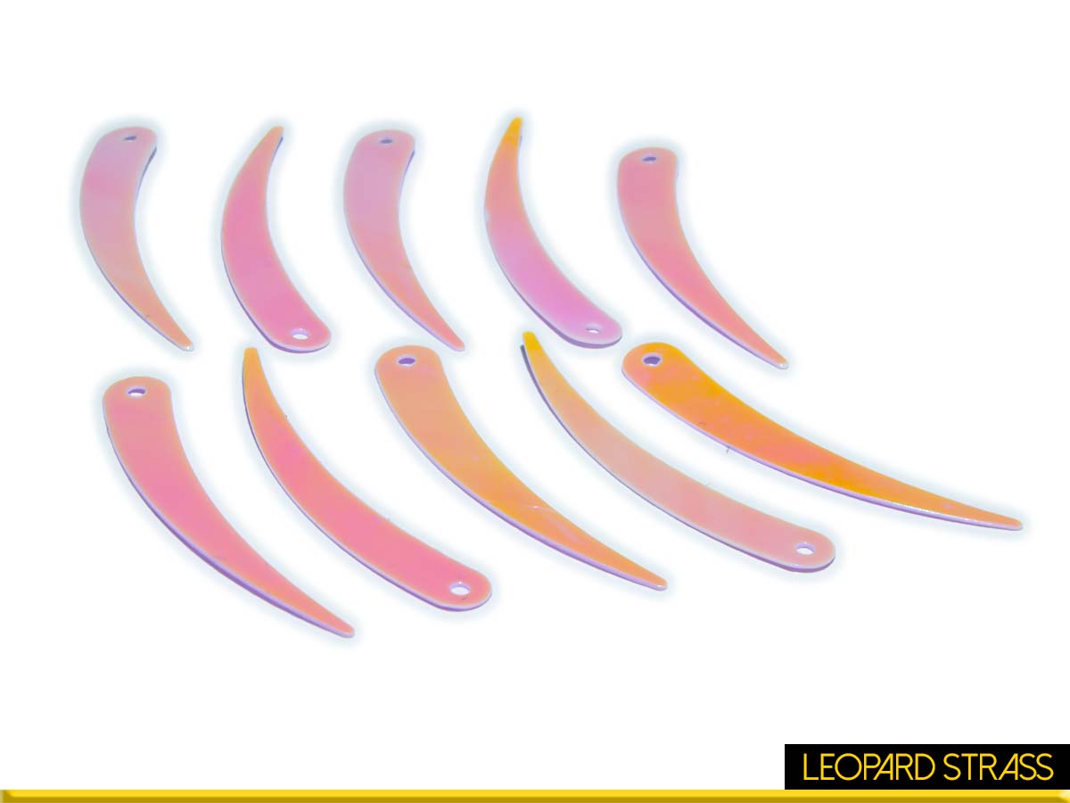 Paillettes da cucire - Tusk White AB