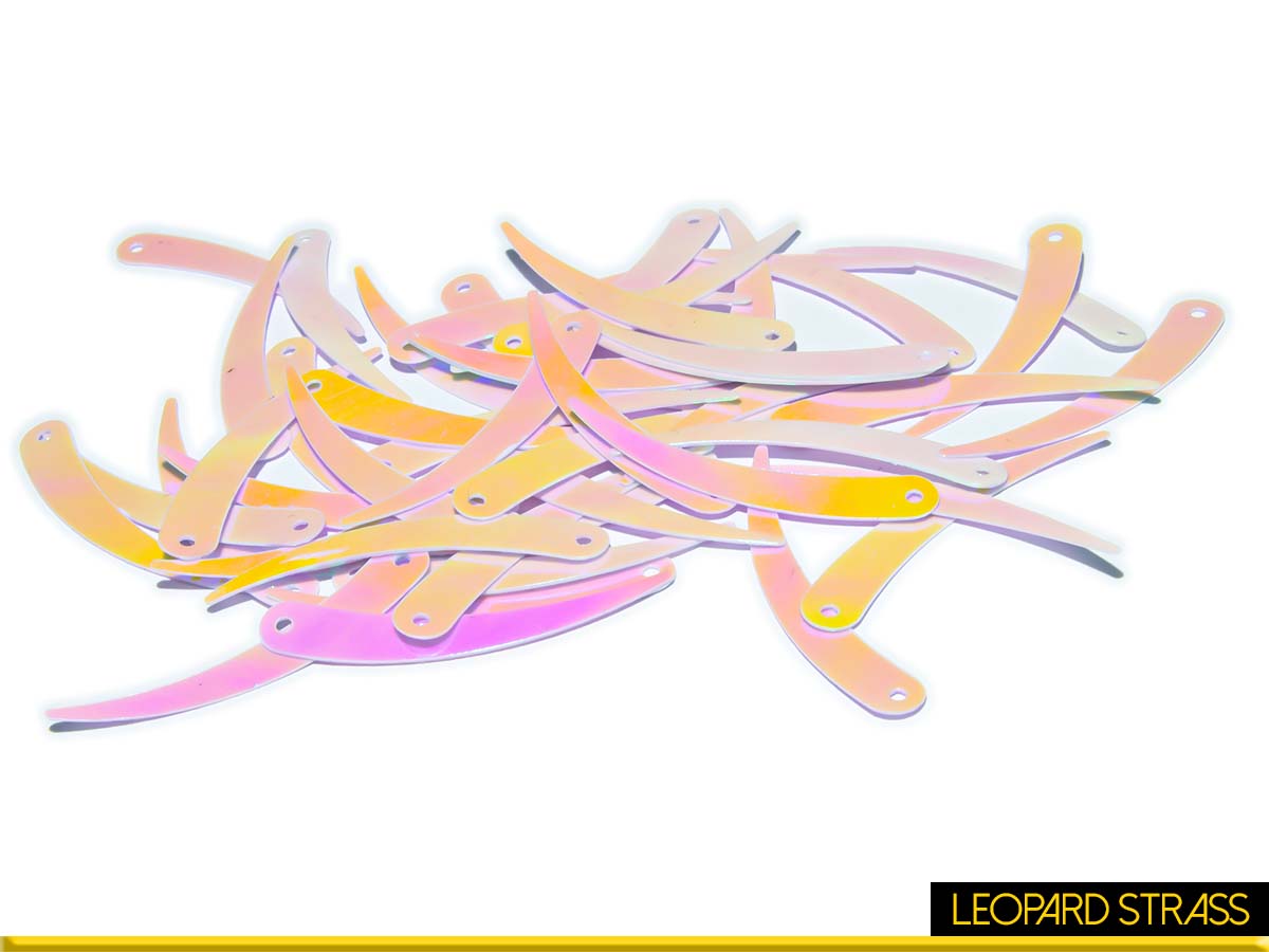 Paillettes da cucire - Tusk White AB