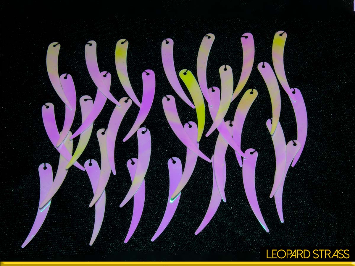 Paillettes da cucire - Tusk White AB