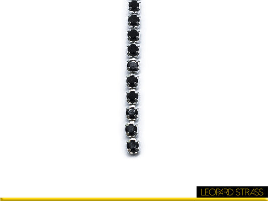 Catena di Strass - Jet Black
