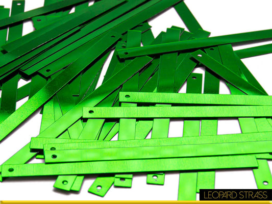 Paillettes : Baguette - Verde