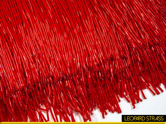 Frange Perline : Rosso